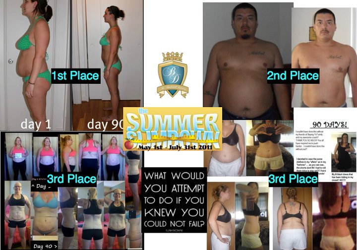 Final Winners from the Summer Slim Down
