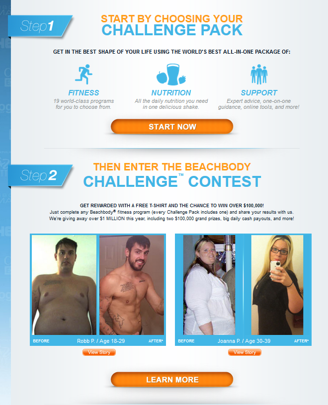 submit beachbody results