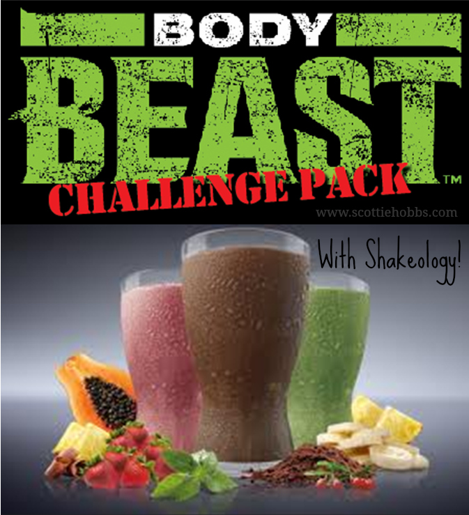 Body Beast Challenge Pack with Shakeology