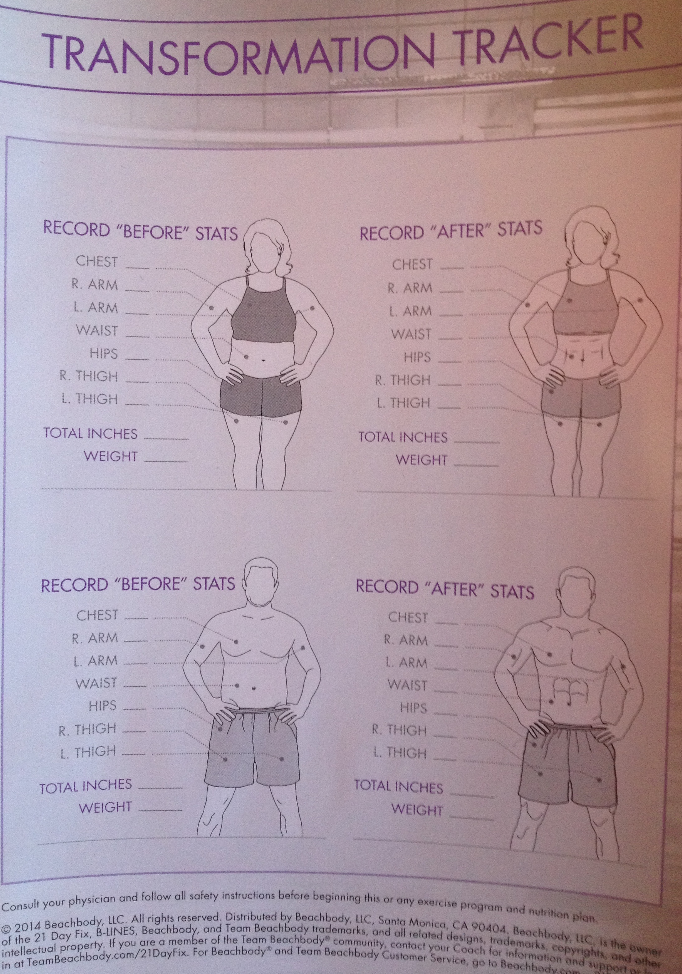 Measurements to Take for my Weight Loss Transformation