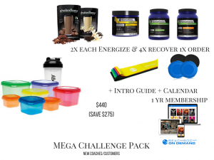 80 day obsession packs, mega challenge pack , 80 day obsession sign up