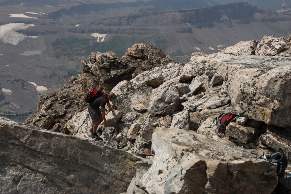 Climb the Middle Teton
