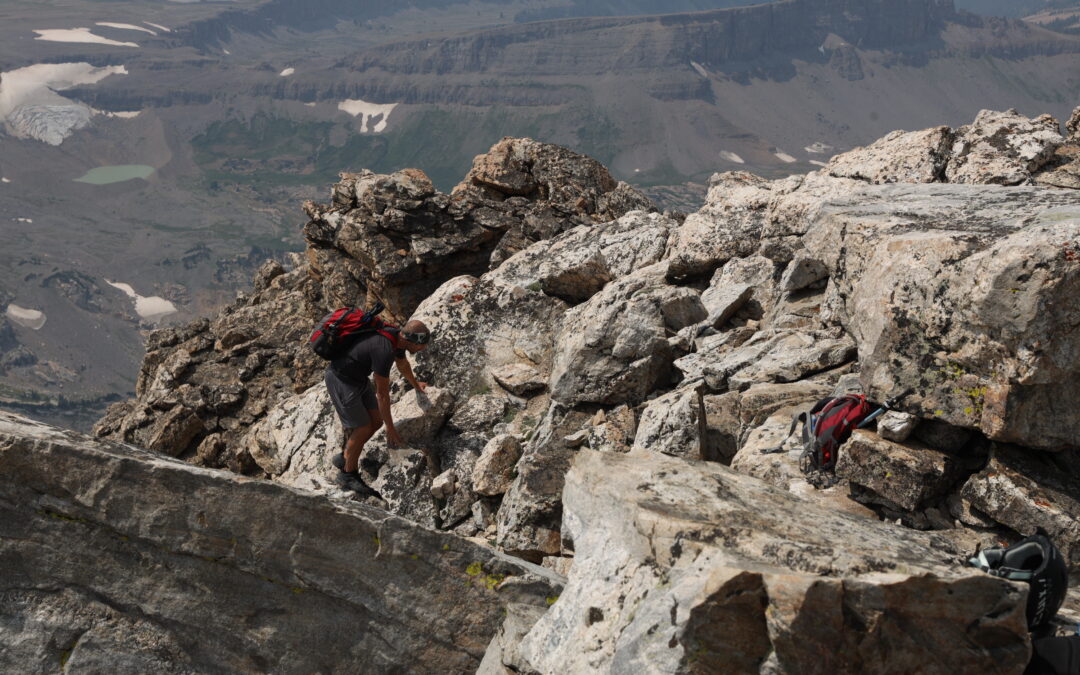climb Middle Teton