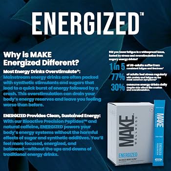 enerigized peptide is a neatural peptide from Make wellness 