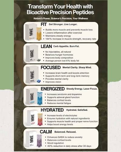 What are the benefits of using natural peptides?