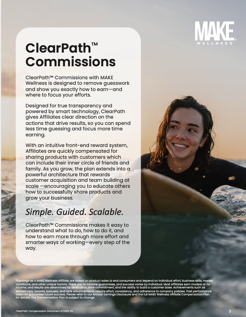 Make Wellness Clearpath Commissions brief overview Make Wellness Clearpath Commissions brief overview