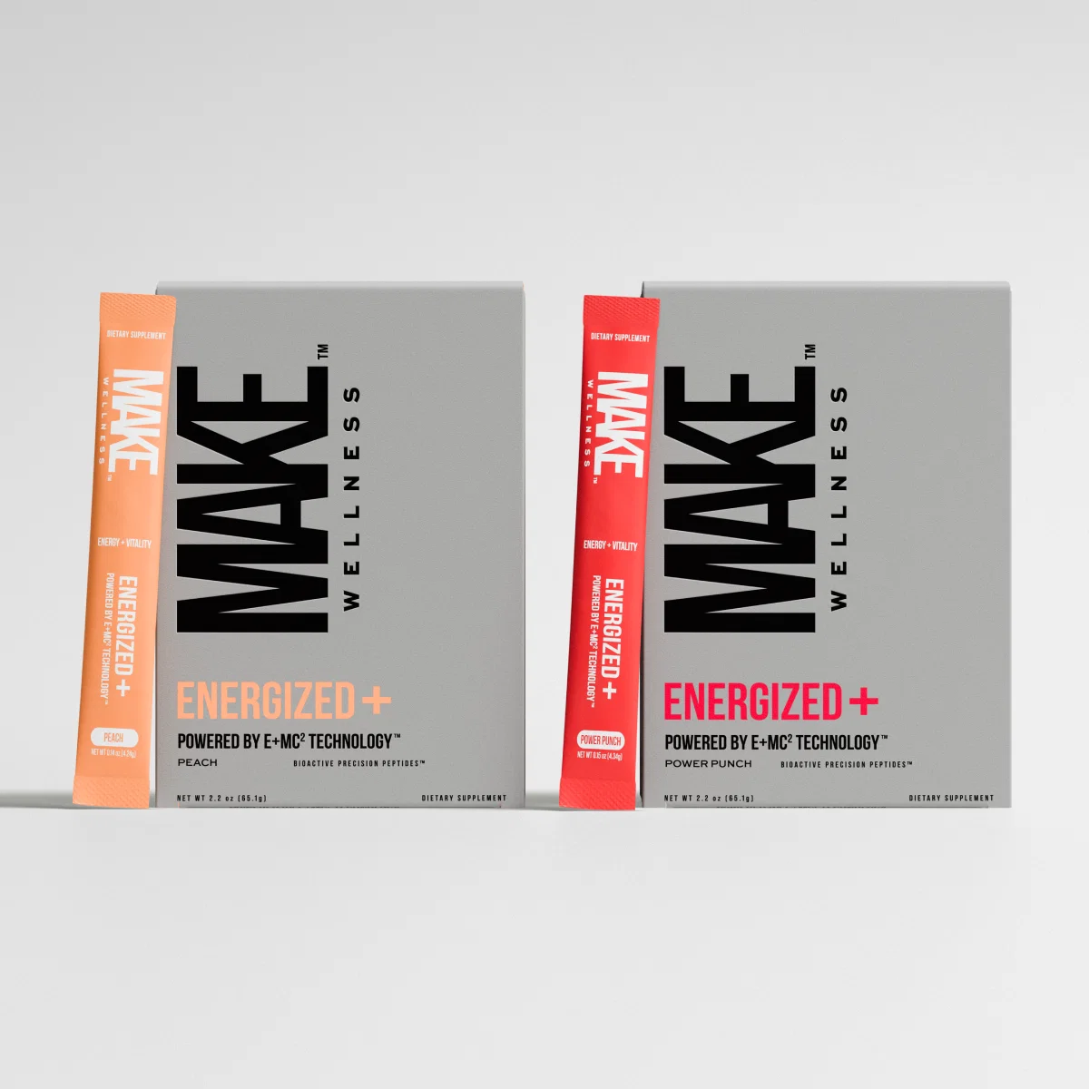 Make Wellness Energized+ 2 pack energy peptides Make Wellness Energized+ 2 pack energy peptides